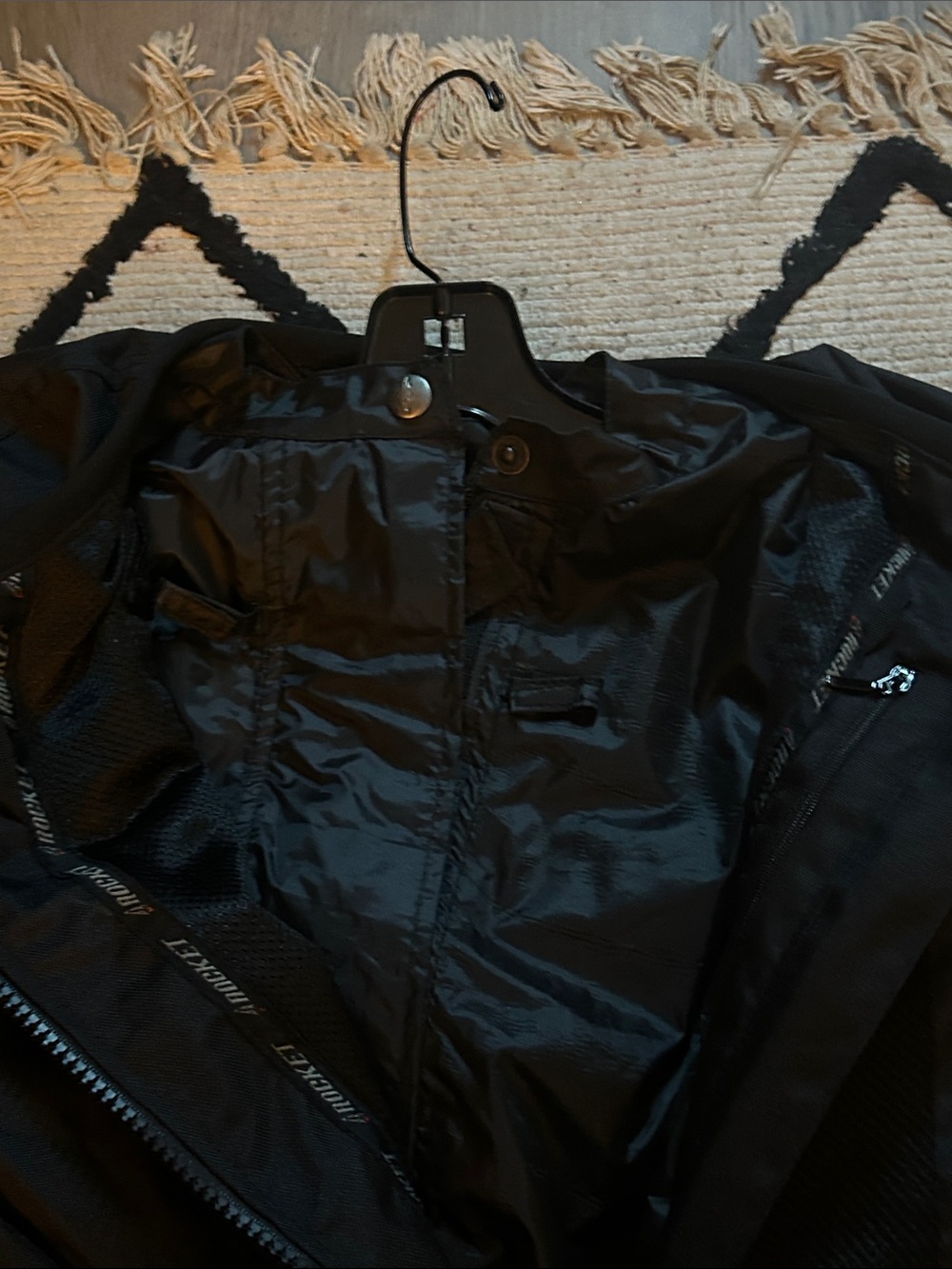 Joe Rocket Black Mesh Utility Riding Jacket - Picture 3 of 4